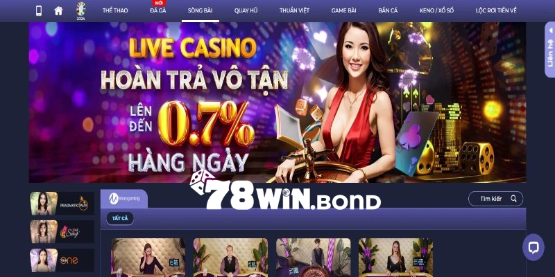 Casino online hấp dẫn hội viên lựa chọn đông đảo